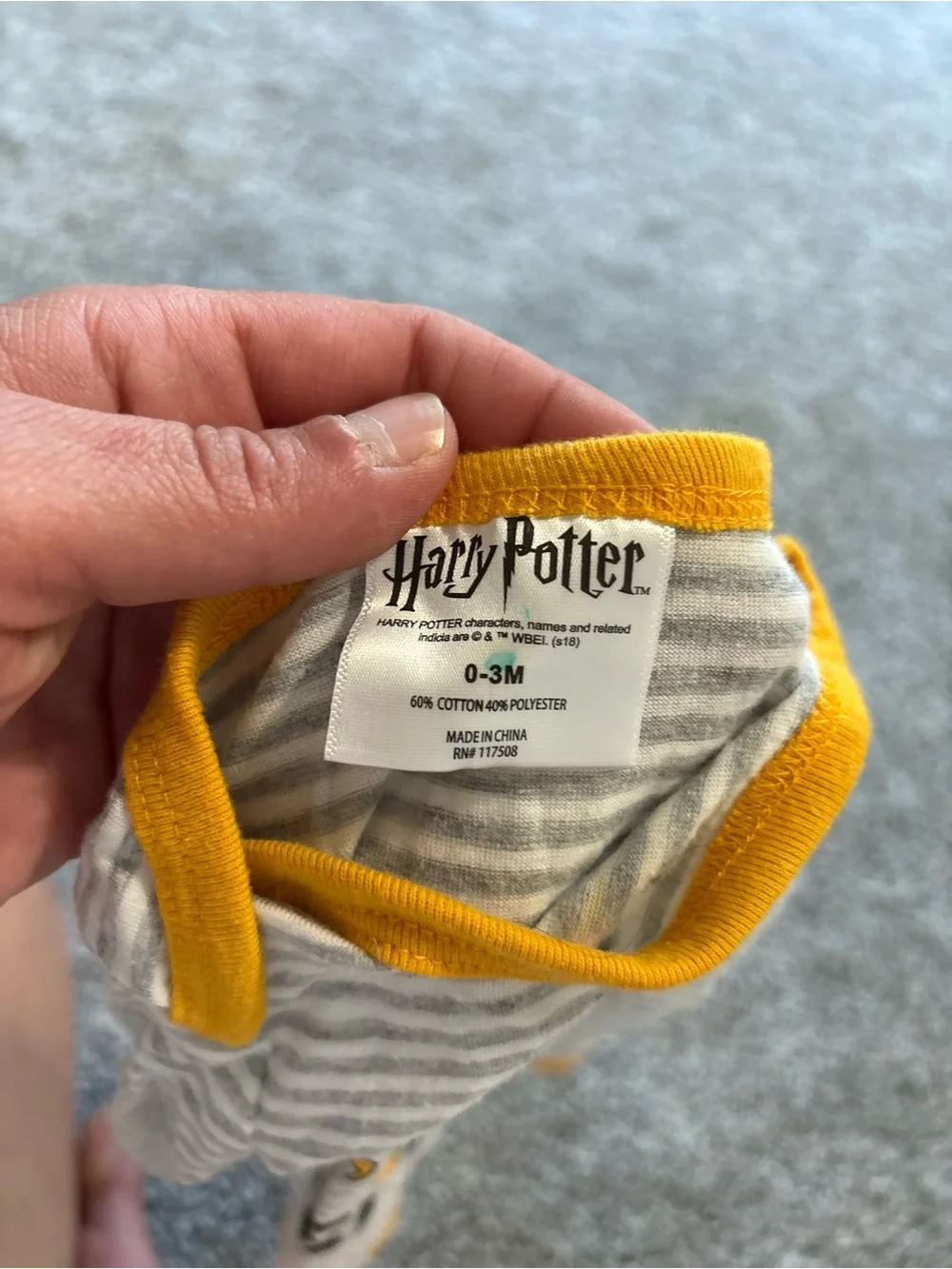 Harry Potter Onesie Set